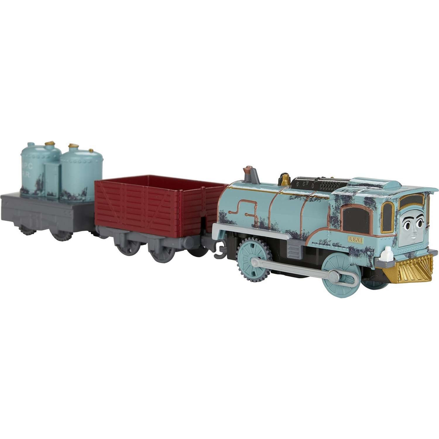 Поезд Thomas and Friends Thomas & Friends Лэкси экспериментальный двигатель FJK52 - фото 4