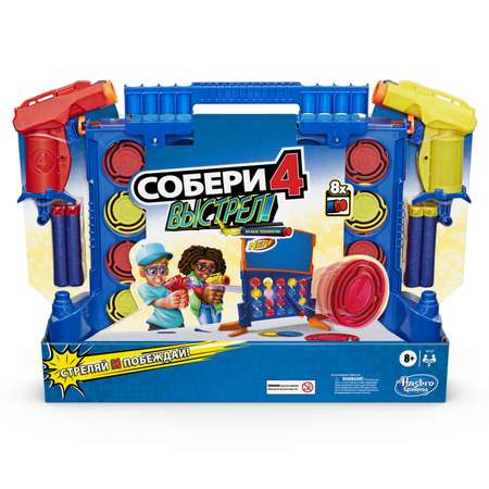 Игра настольная Hasbro Games Собери 4 Нерф E9122121