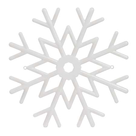 Фигура декоративная BABY STYLE Снежинка белый мультиколор диод 40 см