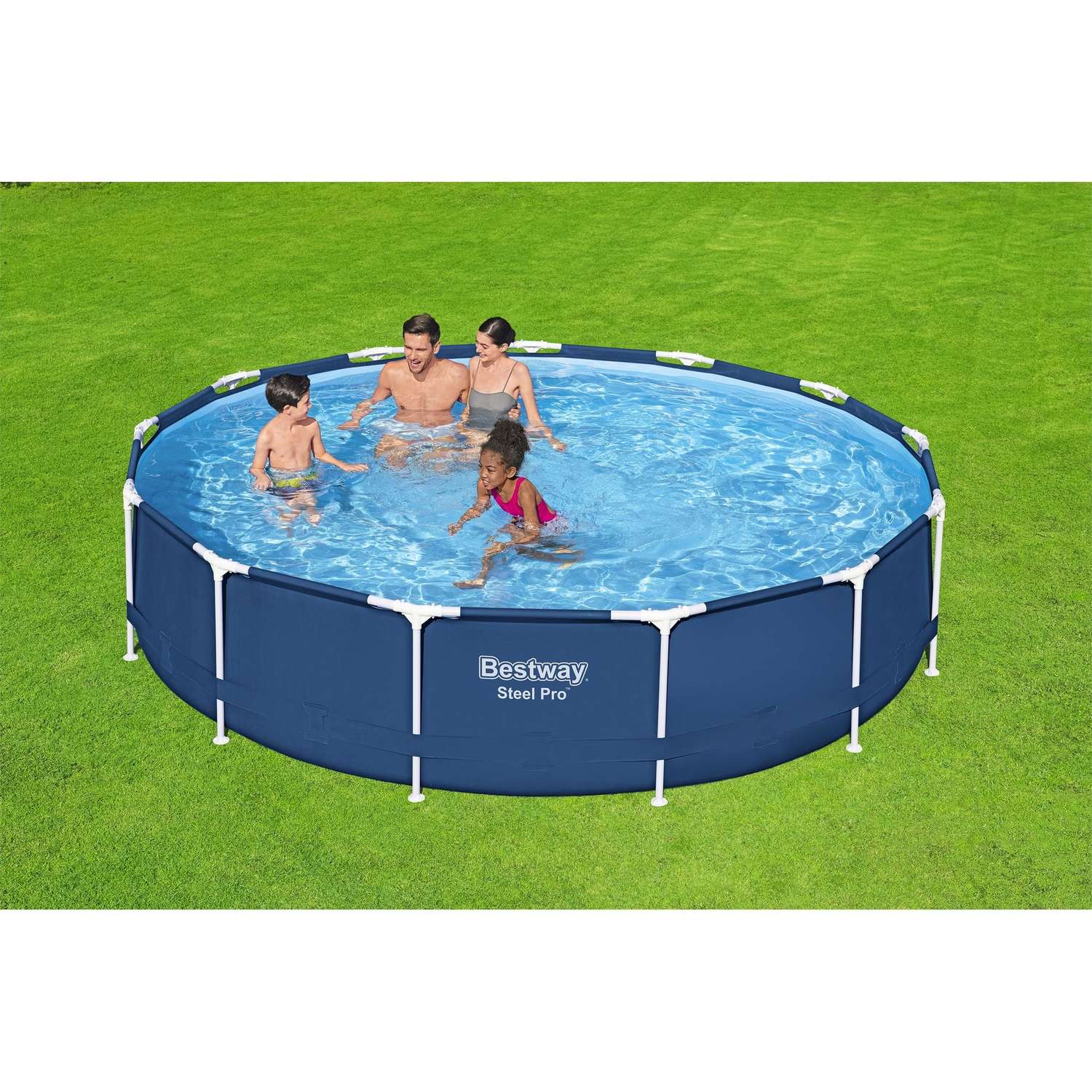 Бассейн bestway steel pro frame pool. Bestway Steel Pro 56677. Бассейн каркасный Steel Pro 305 х 76 см. Бассейн каркасный Steel Pro, 305 х 76 см, 56677 Bestway. Бассейн Bestway 305 х 76 см 56677.