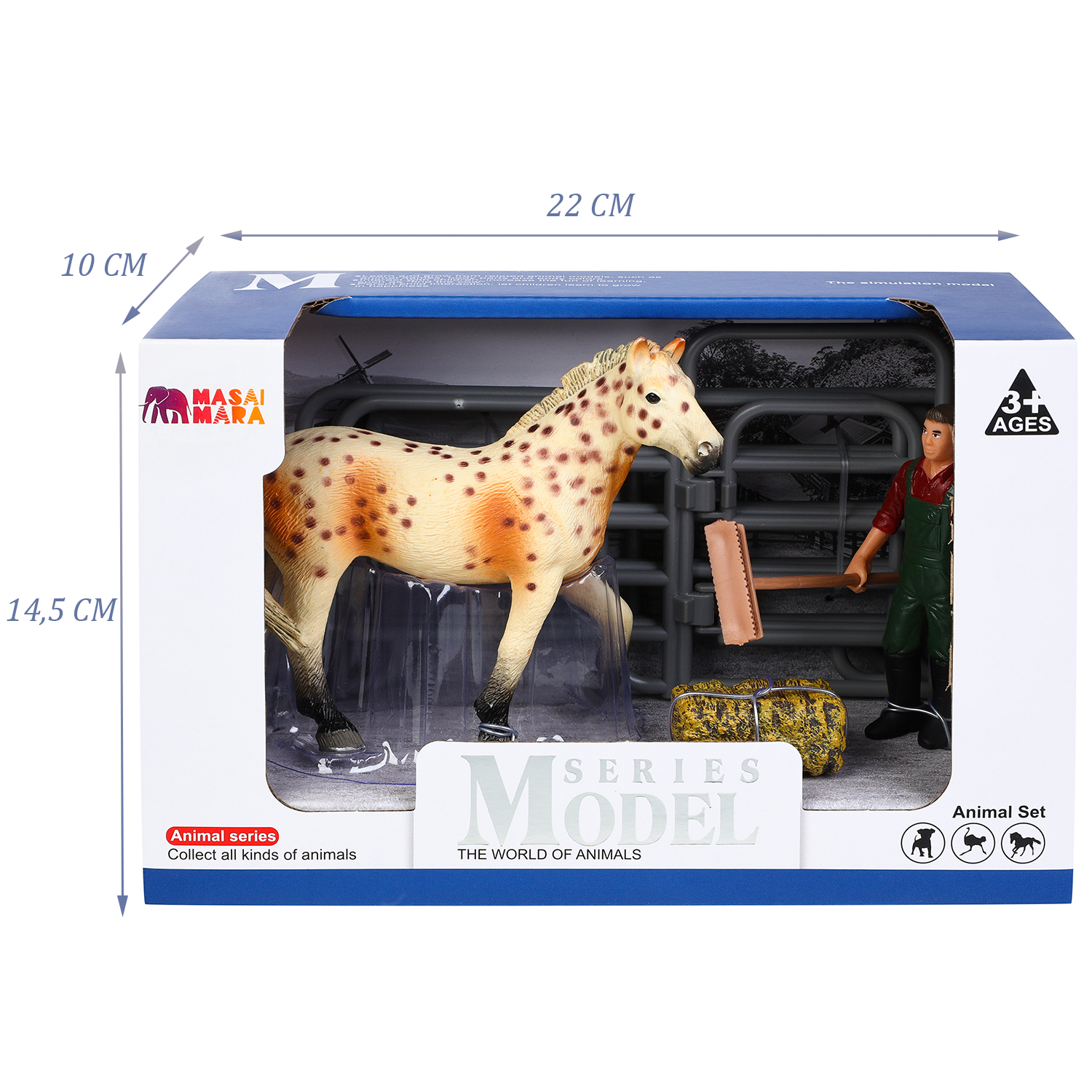 Игрушка фигурка Masai Mara Мир лошадей: 5 предметов MM214-315 - фото 6