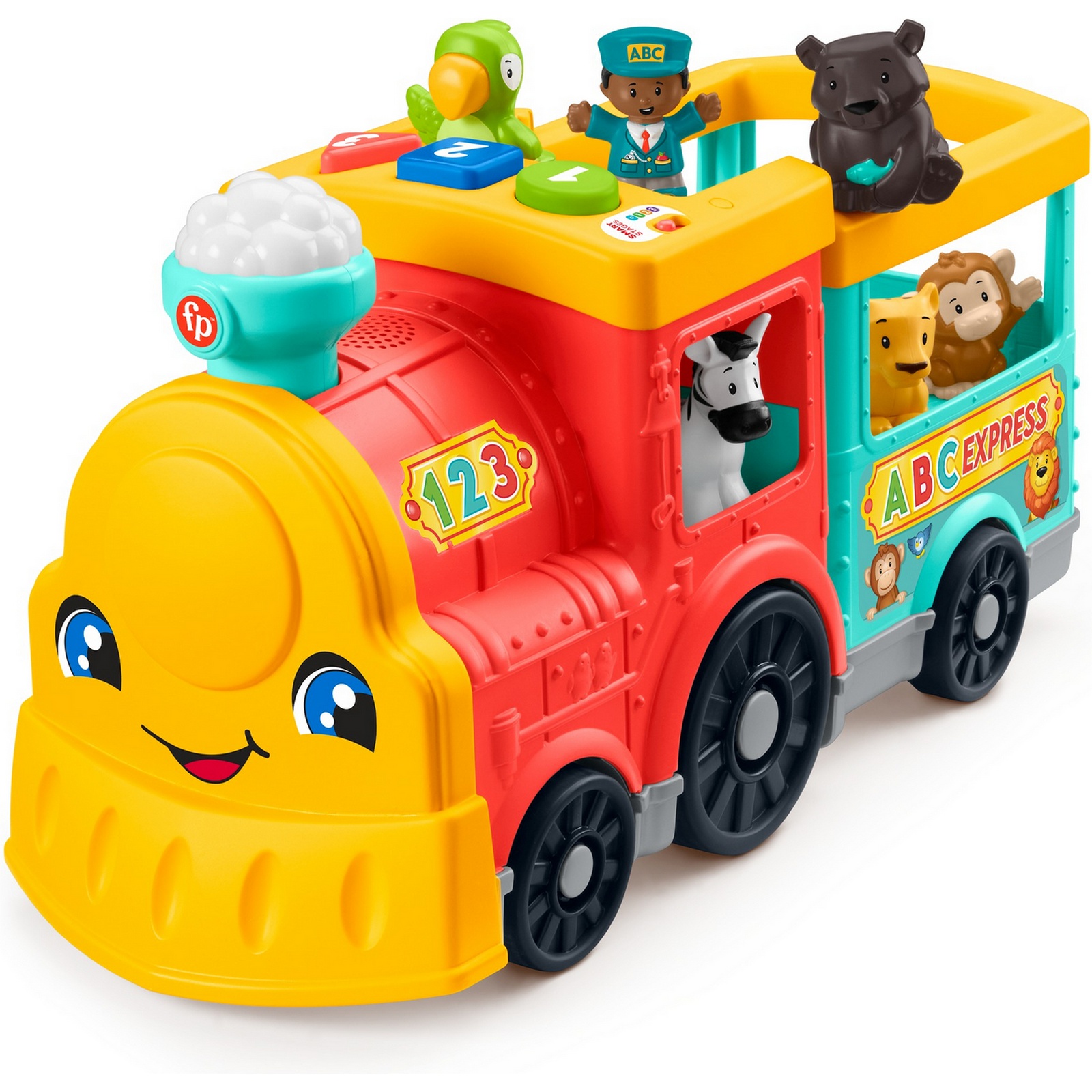 Игрушка Fisher Price Little People АБВ-экспресс с животными HHH21 - фото 4