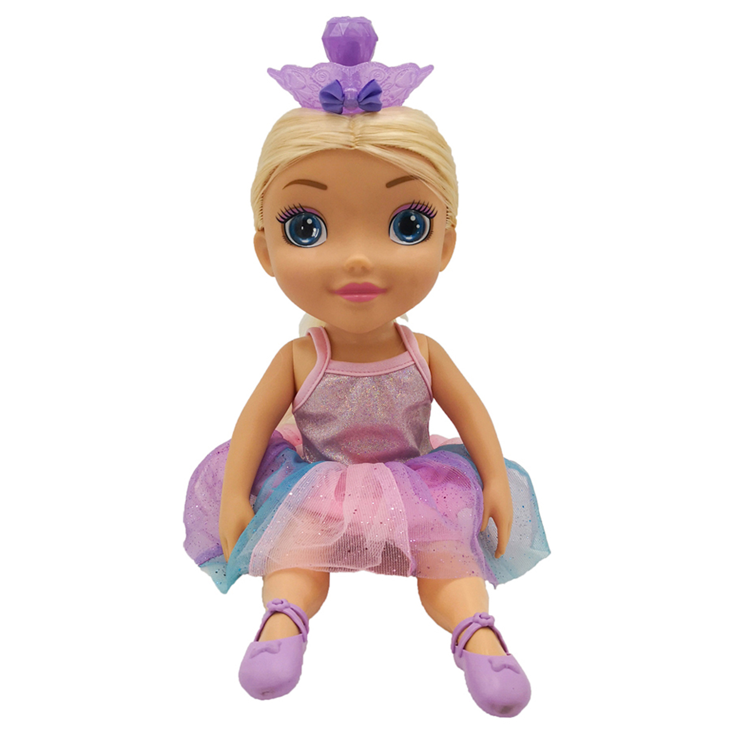 Игрушка Ballerina Dreamer кукла танцующая балерина светлые волосы свет звук  45см HUN7229 купить по цене 3992 ₽ в интернет-магазине Детский мир