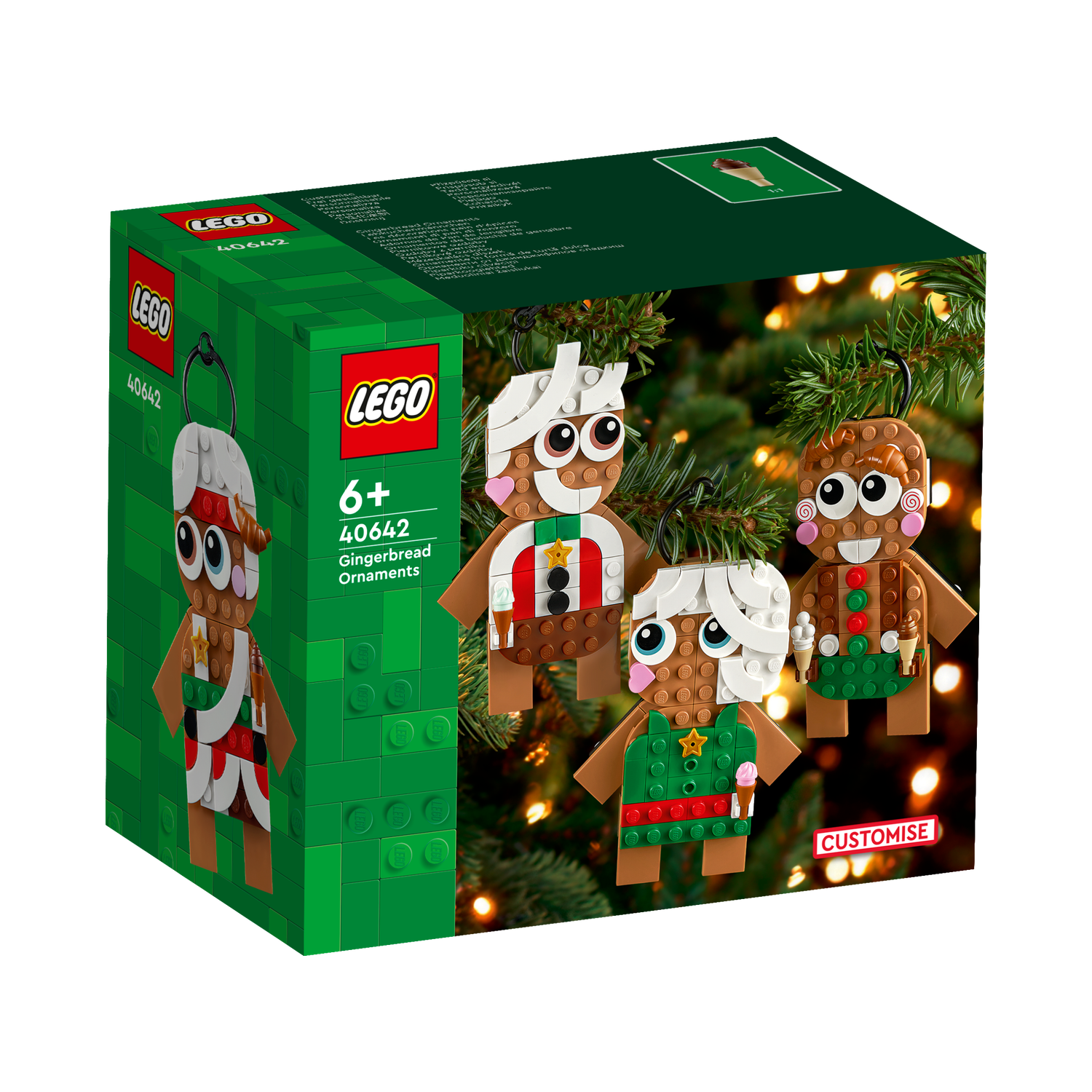 Конструктор LEGO Seasonal Пряничные украшения 40642 - фото 3