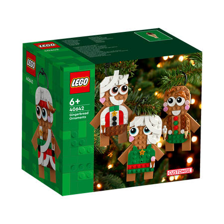 Конструктор LEGO Seasonal Пряничные украшения 40642