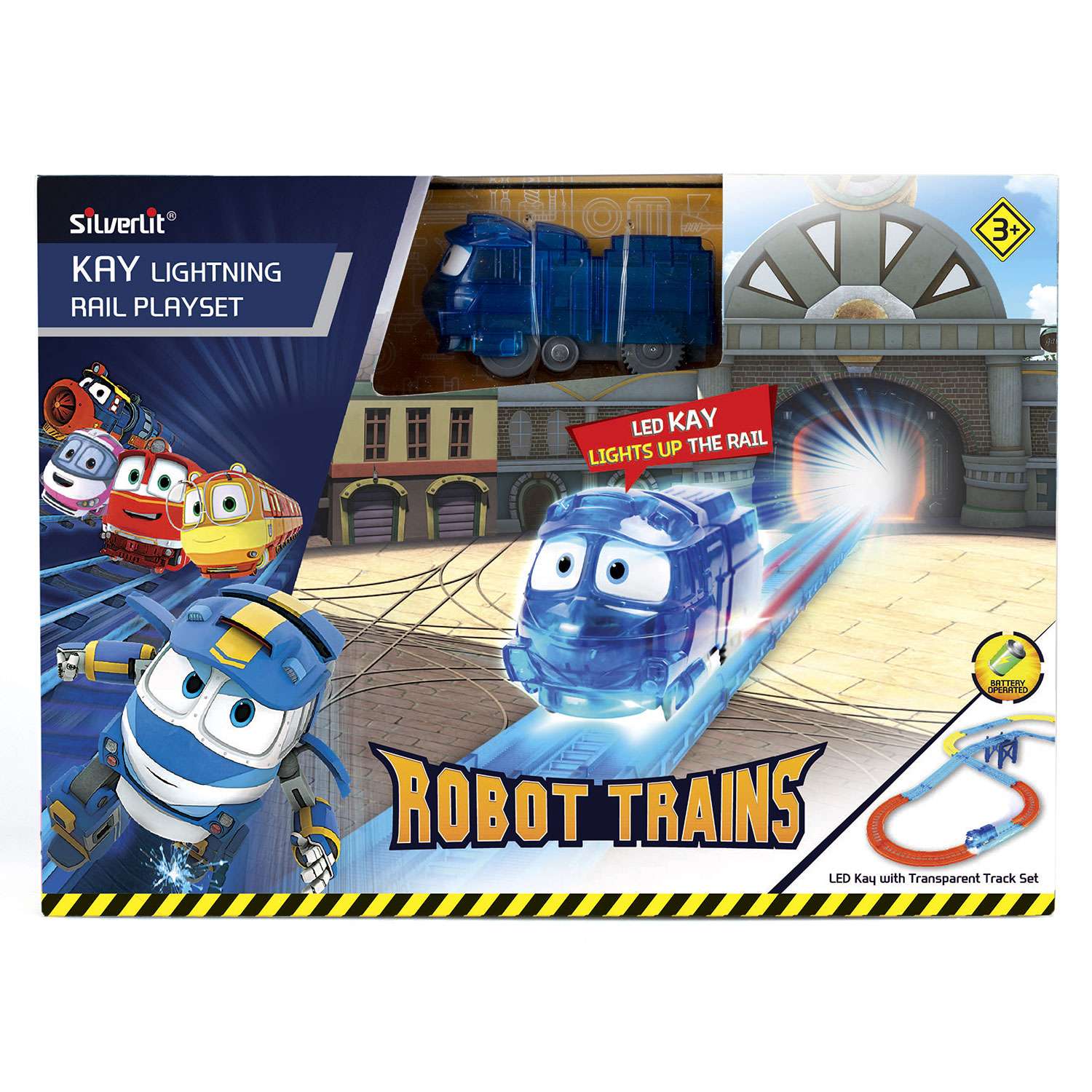 Игровой набор Robot Trains Железная дорога 80187 - фото 2