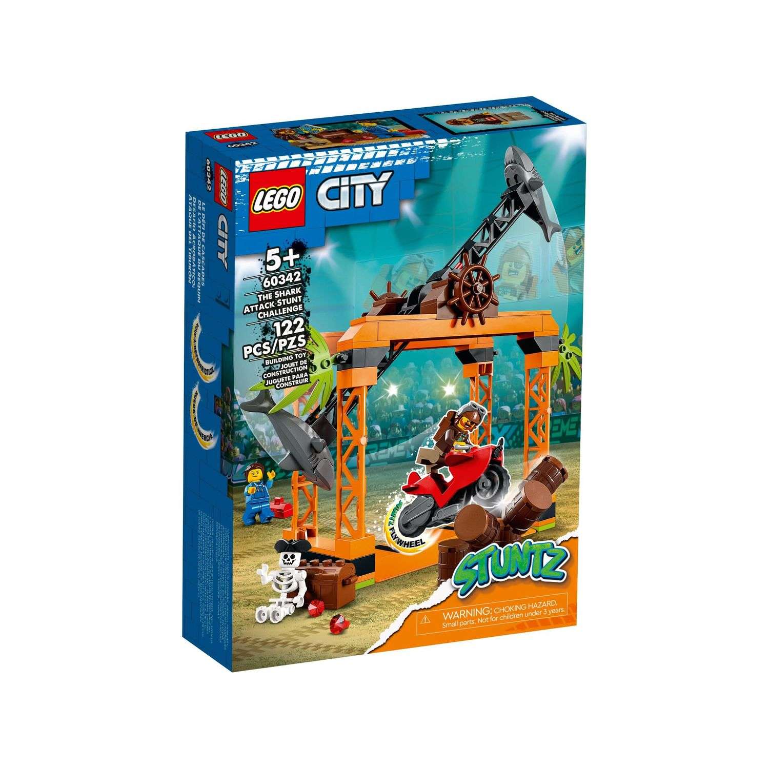 Конструктор LEGO City Нападение акул 60342 - фото 7