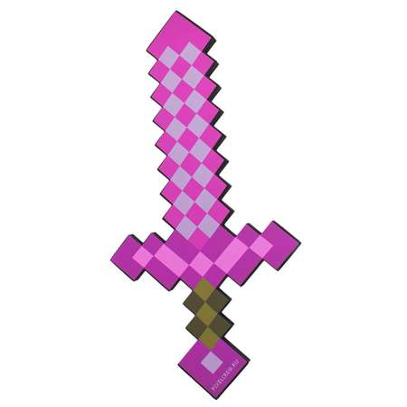 Игрушечное оружие Pixel Crew меч 8Бит Зачарованный фиолетовый пиксельный 30см