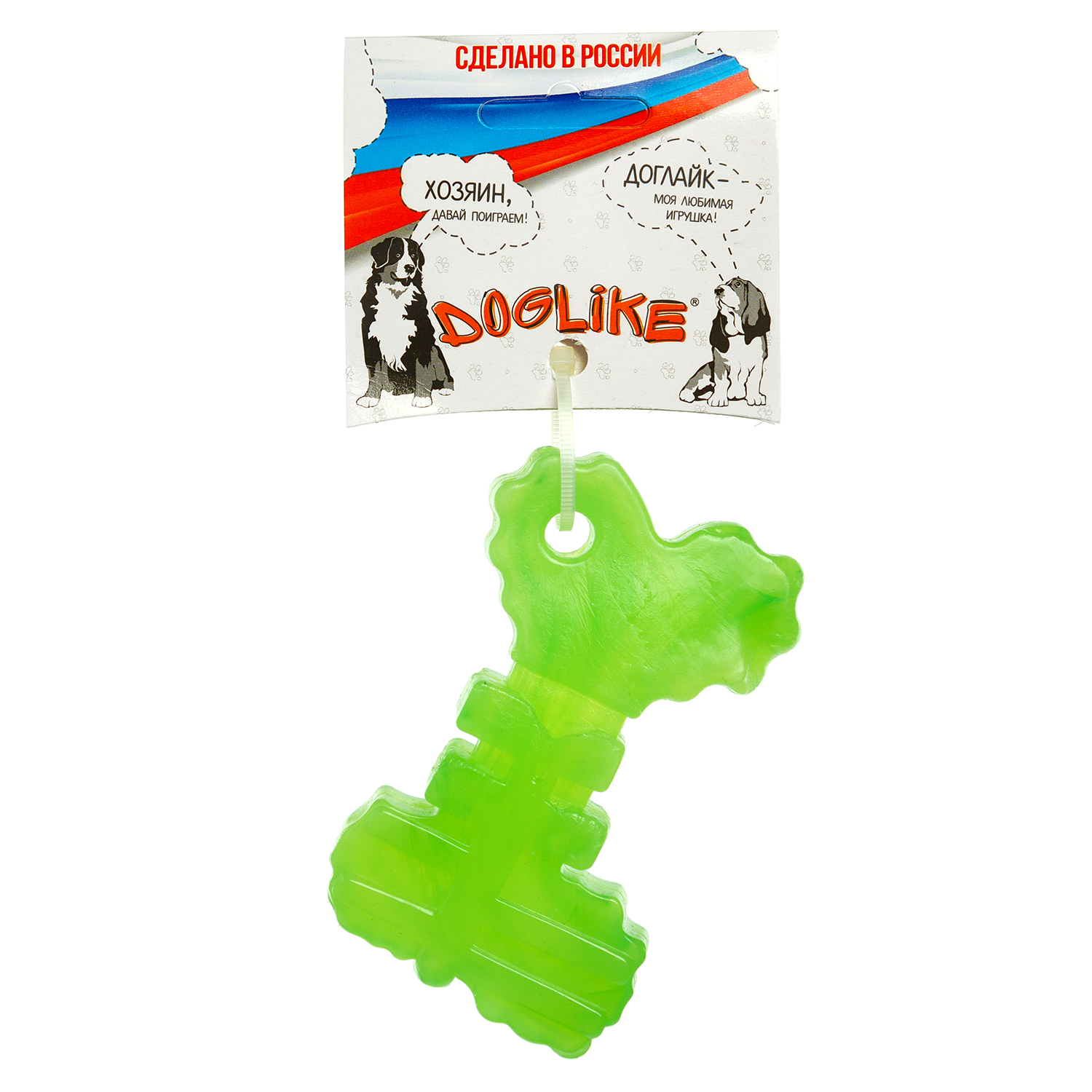 Игрушка для собак Doglike Ключ Зеленый - фото 3