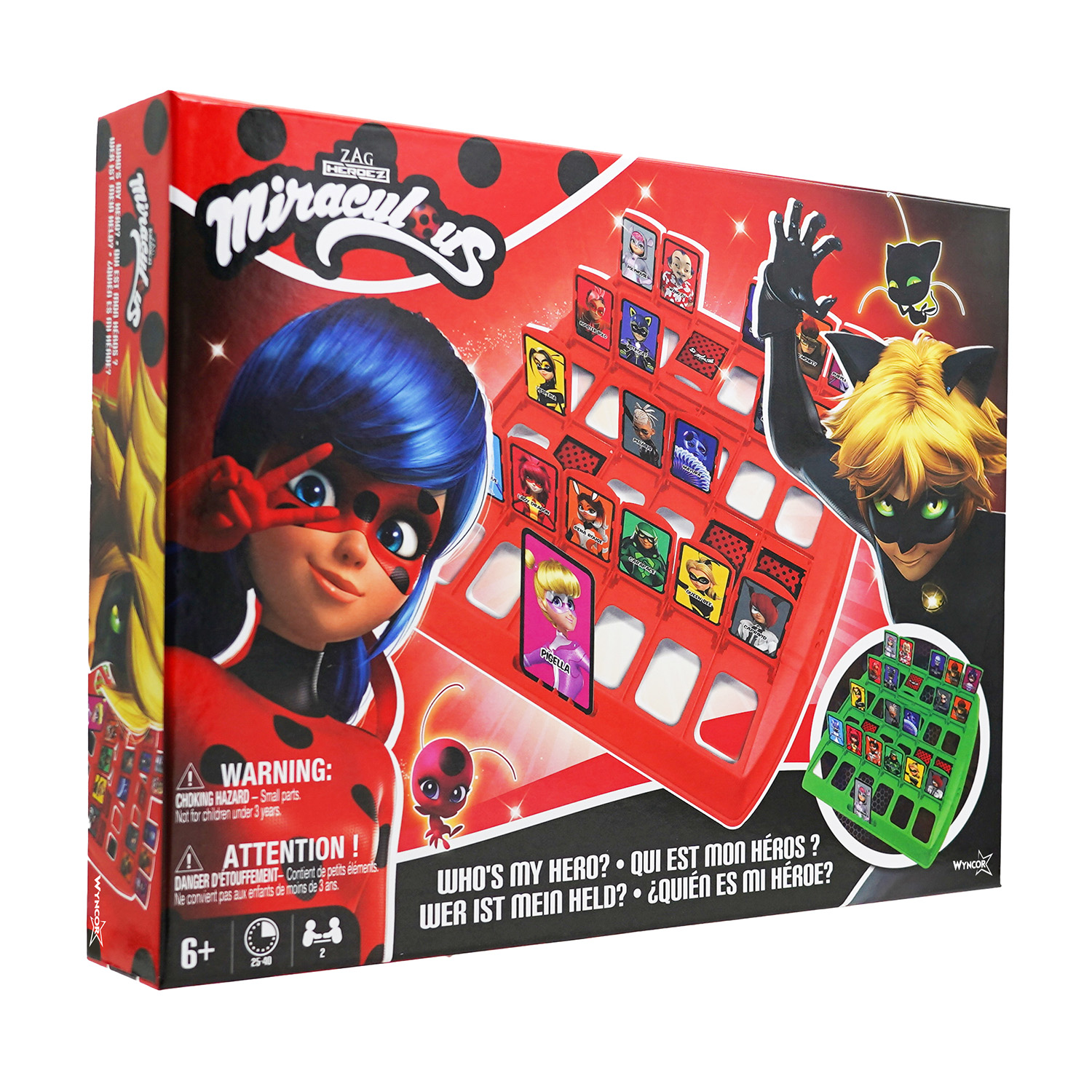 Игра настольная Miraculous Леди Баг и Супер-Кот Угадай героя M15008 - фото 3