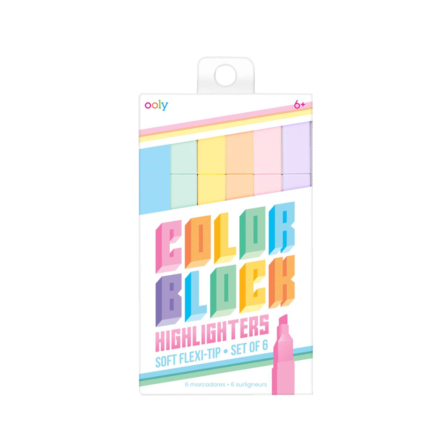 Набор цветных маркеров Ooly 6 шт - фото 1