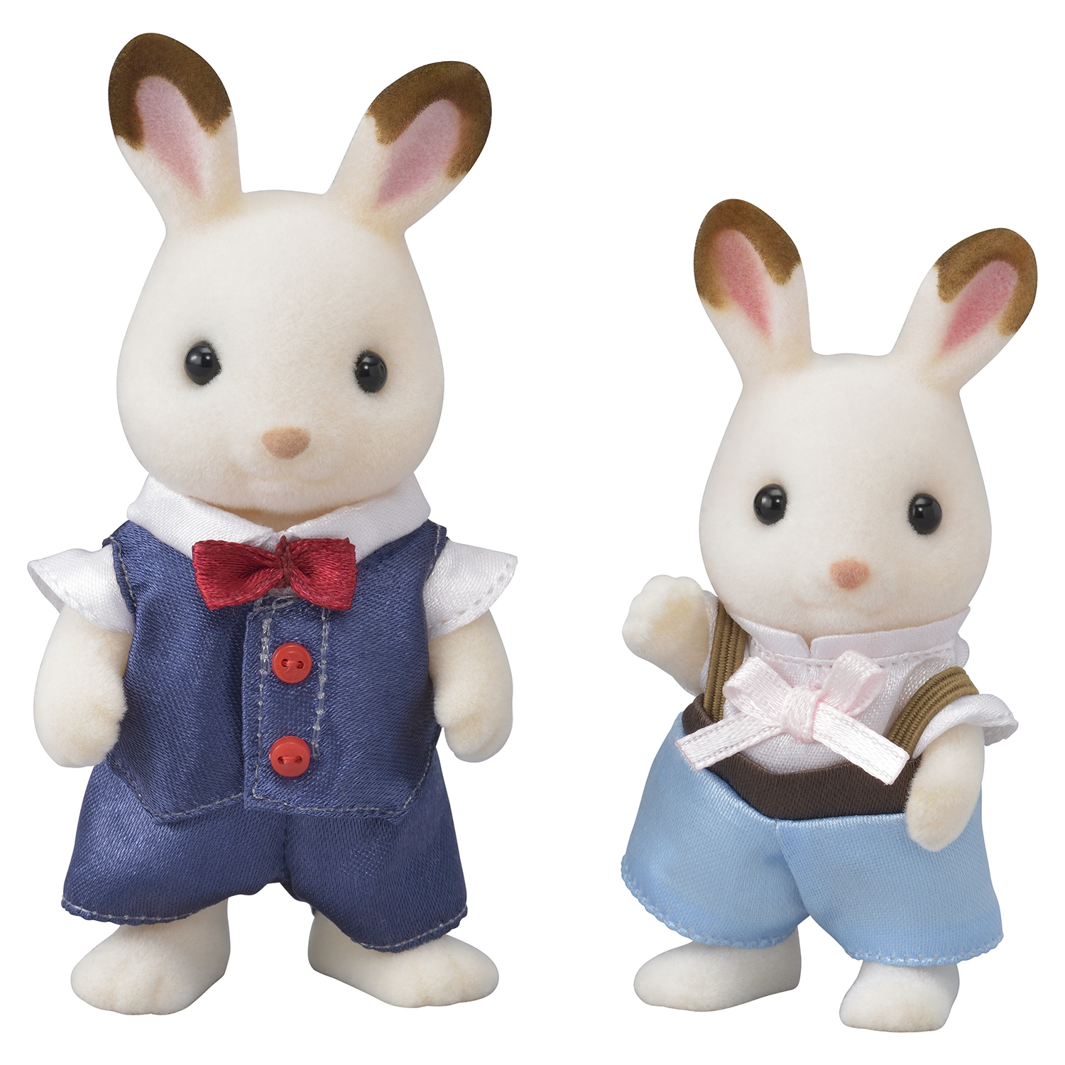 Набор SYLVANIAN FAMILIES TOWN Series Модные костюмчики (тёмно-синее, светло-голубое) - фото 1