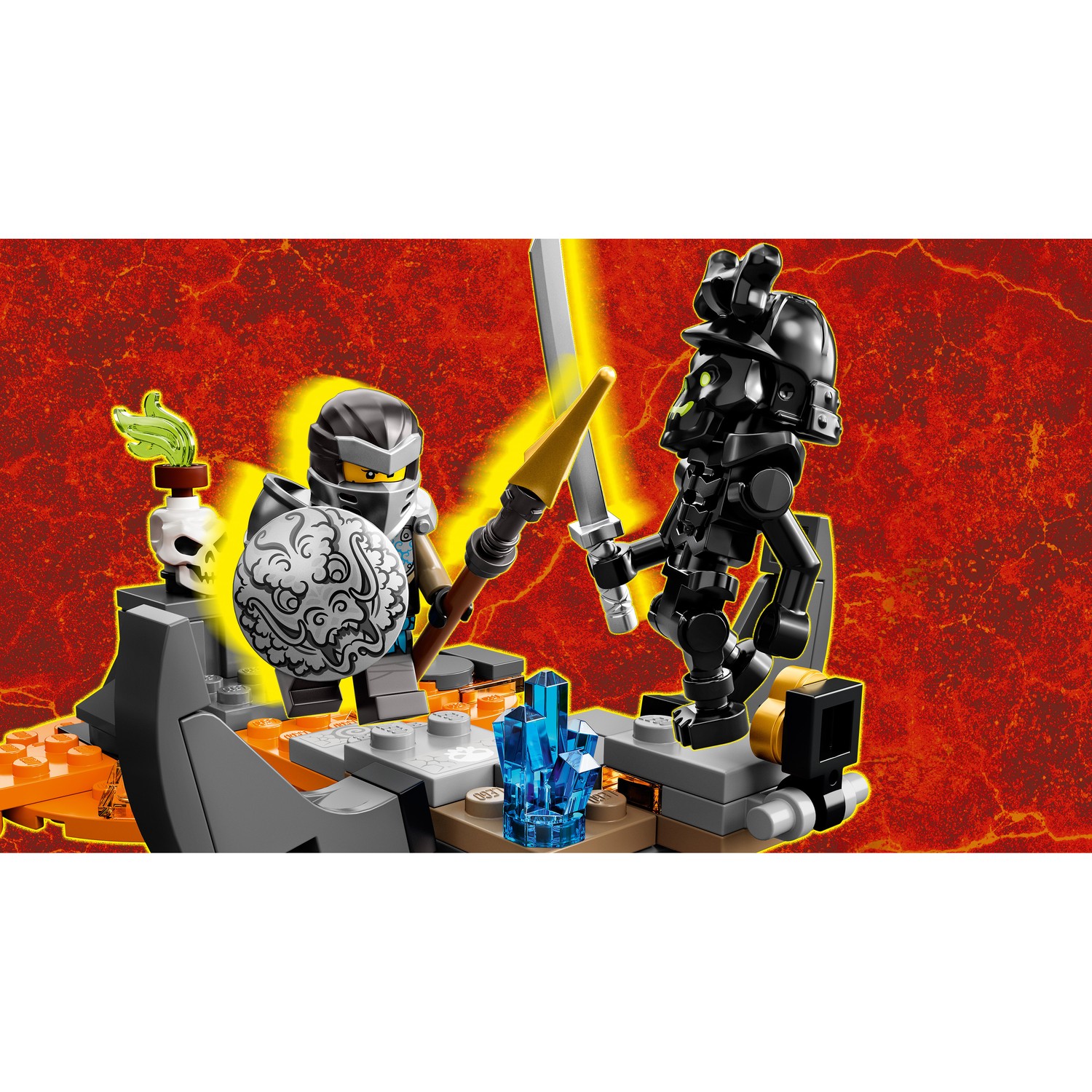 Конструктор LEGO Ninjago Дракон чародея-скелета 71721 - фото 16