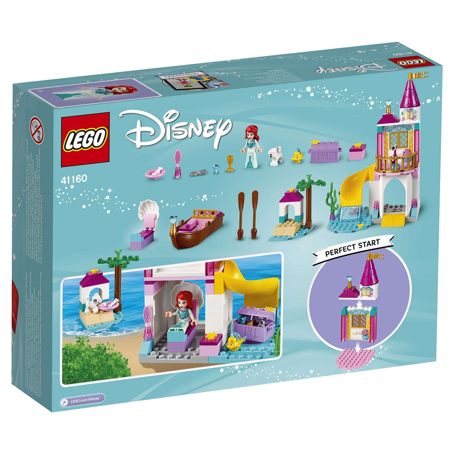 Конструктор LEGO Disney Princess Морской замок Ариэль 41160 - фото 3