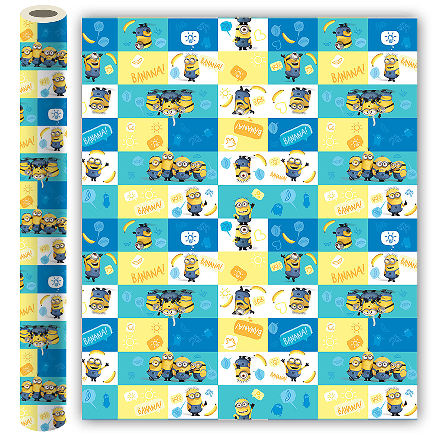 Бумага упаковочная ND PLAY Minions 2 70*100см 2шт 287116 - фото 2