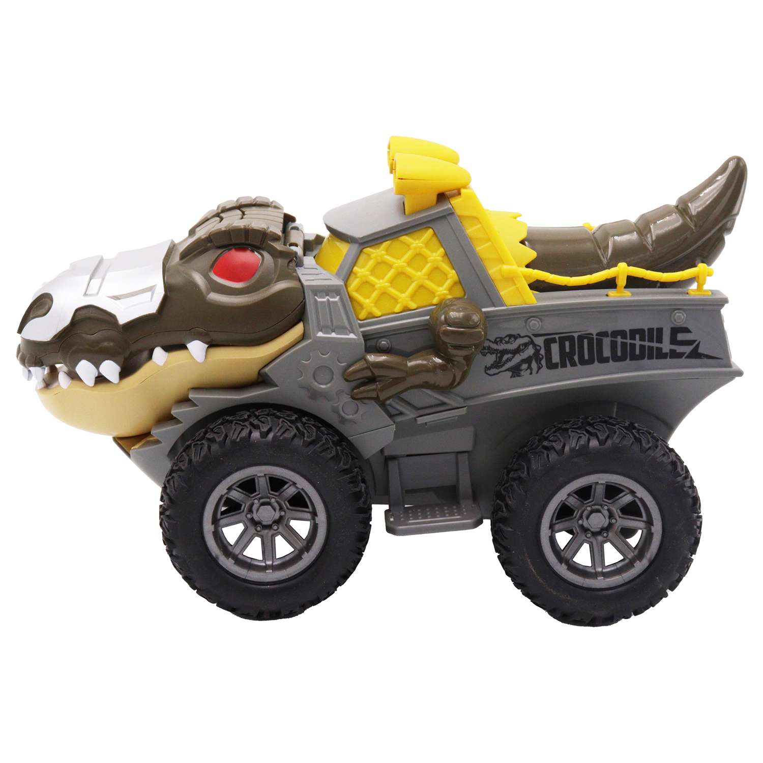 Машинка Funky Toys Крокодил Коричневый FT0735702 FT0735702 - фото 2
