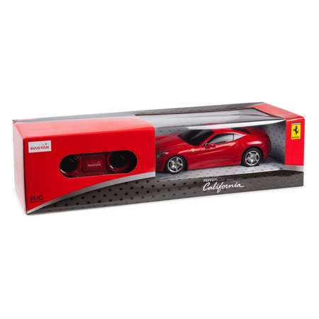 Машинка радиоуправляемая Rastar Ferrari California 1:24 красная