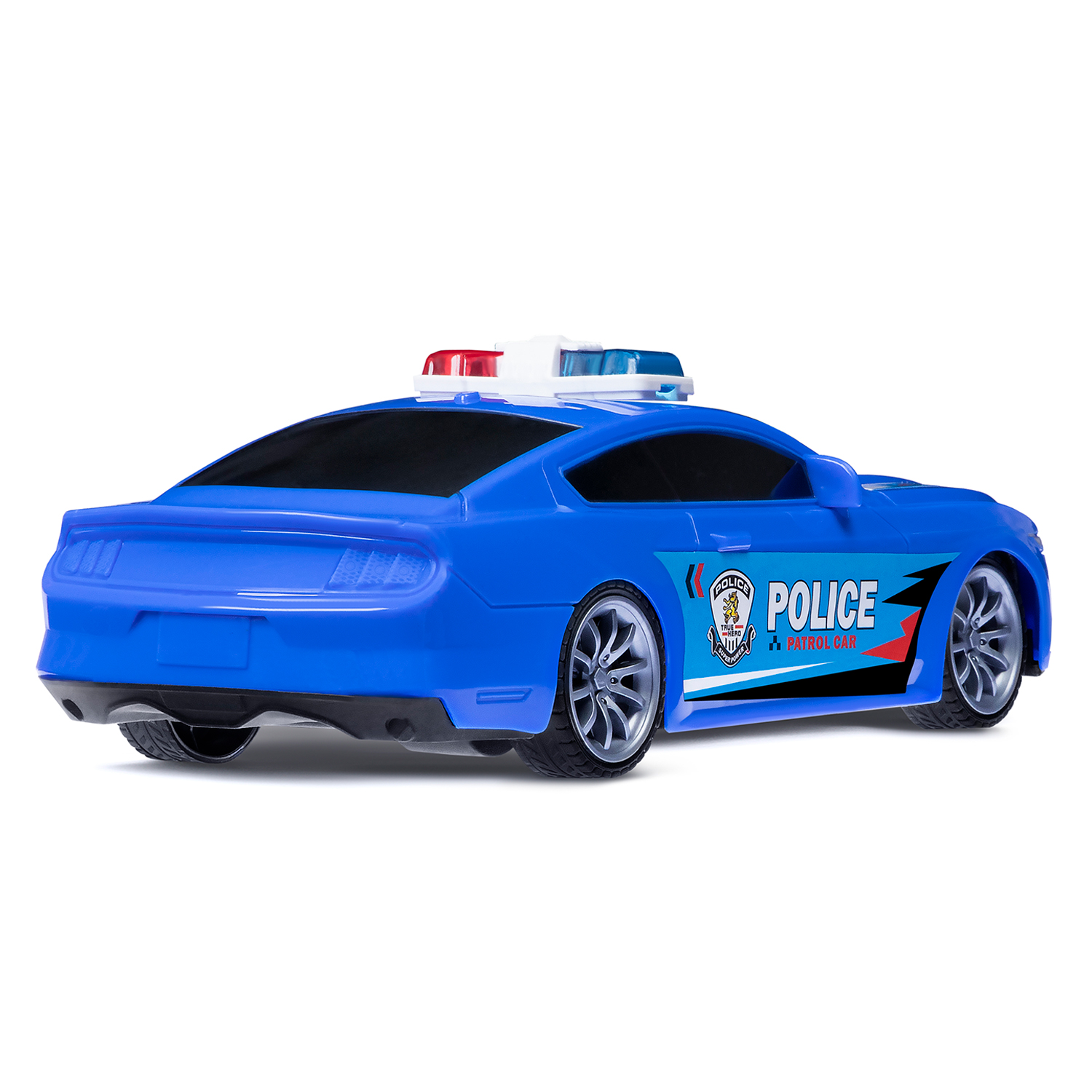 Игрушка на радиоуправлении AUTODRIVE полицейская гоночная с пультом 4 канала JB0404673 - фото 8