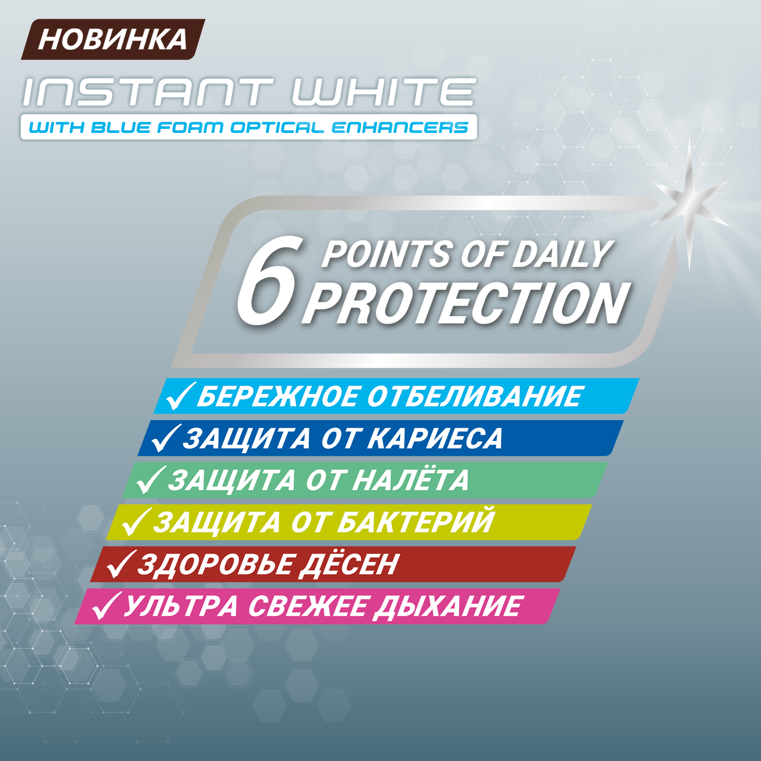 Зубная паста WHITE GLO отбеливающая мгновенное отбеливание 100 г - фото 5