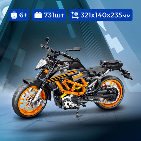 Конструктор Sembo Block 713001 мотоцикл - Duke 250 731 деталь