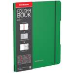 Тетрадь ErichKrause FolderBook Classic А5+ Клетка 48л Зеленая 48018