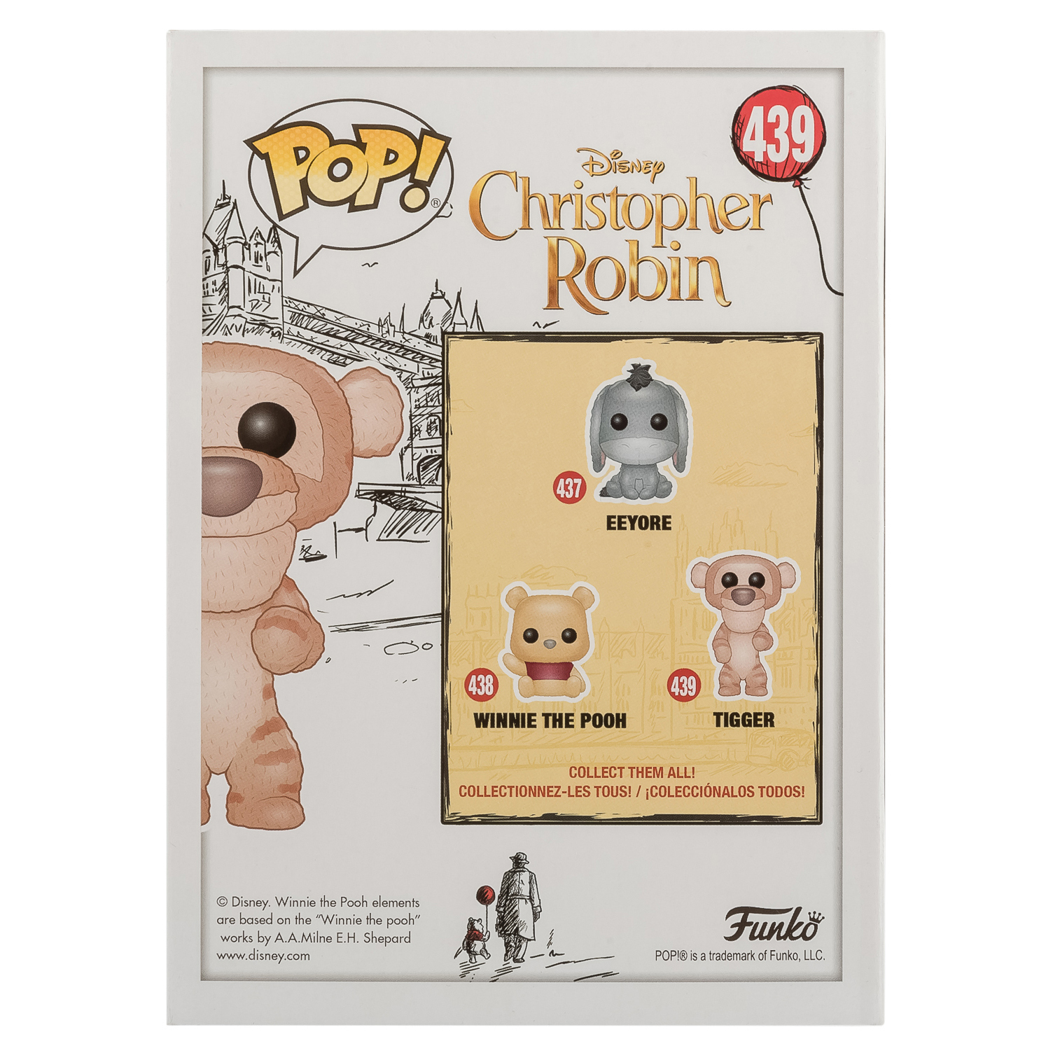 Фигурка Funko Pop vinyl Disney Christopher Robin Тигра - фото 3