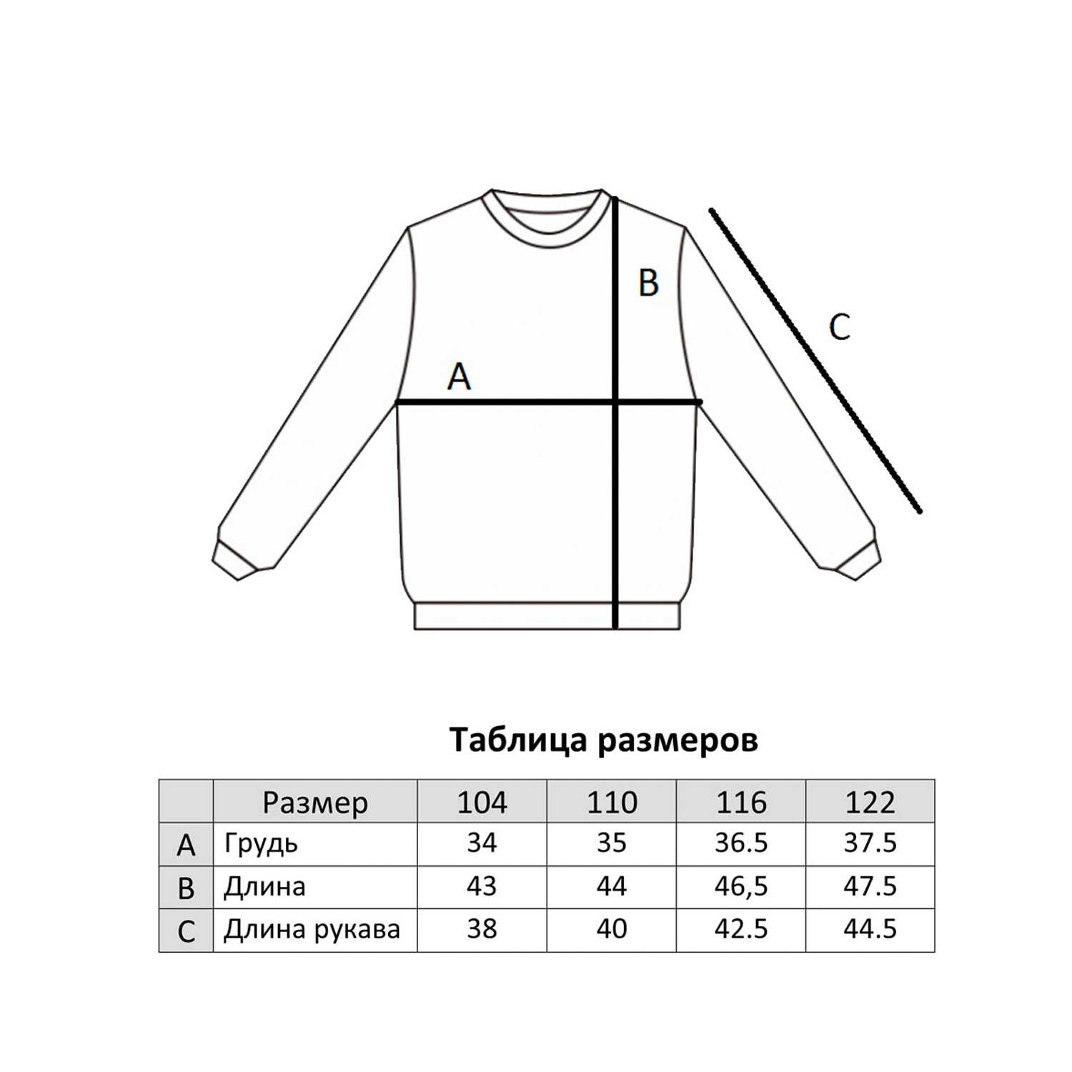 Свитшот Volpacchiotto SD4302SG - фото 6