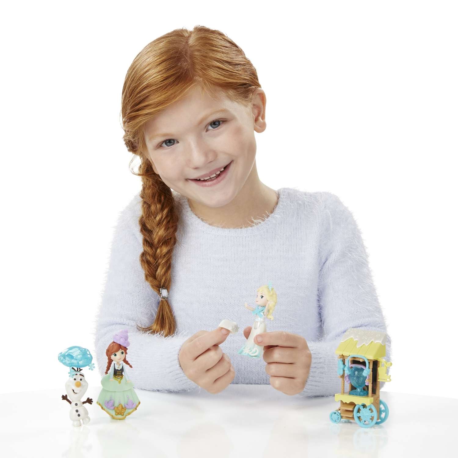 Набор игровой Disney Frozen Холодное Сердце Эльза Анна и тележка со сладостями B5191EU4 - фото 9