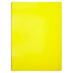 Папка Silwerhof Бюрократ Neon А4 10вкладок Желтый 1131760