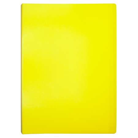 Папка Silwerhof Бюрократ Neon А4 10вкладок Желтый 1131760