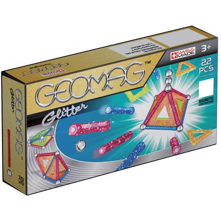 Конструктор магнитный GEOMAG Gitter 22 детали