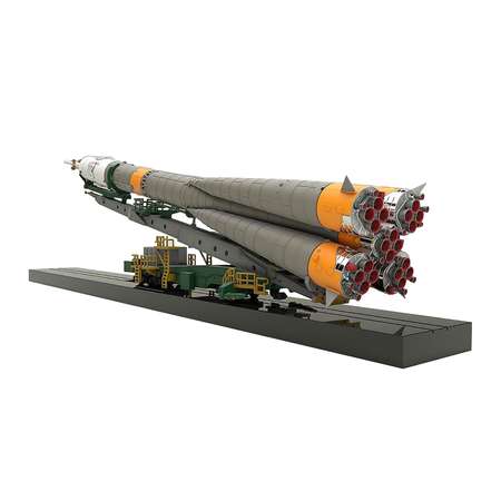 Модель масштабная Good Smile Company Soyuz Rocket aand Transport Train 4580416933674