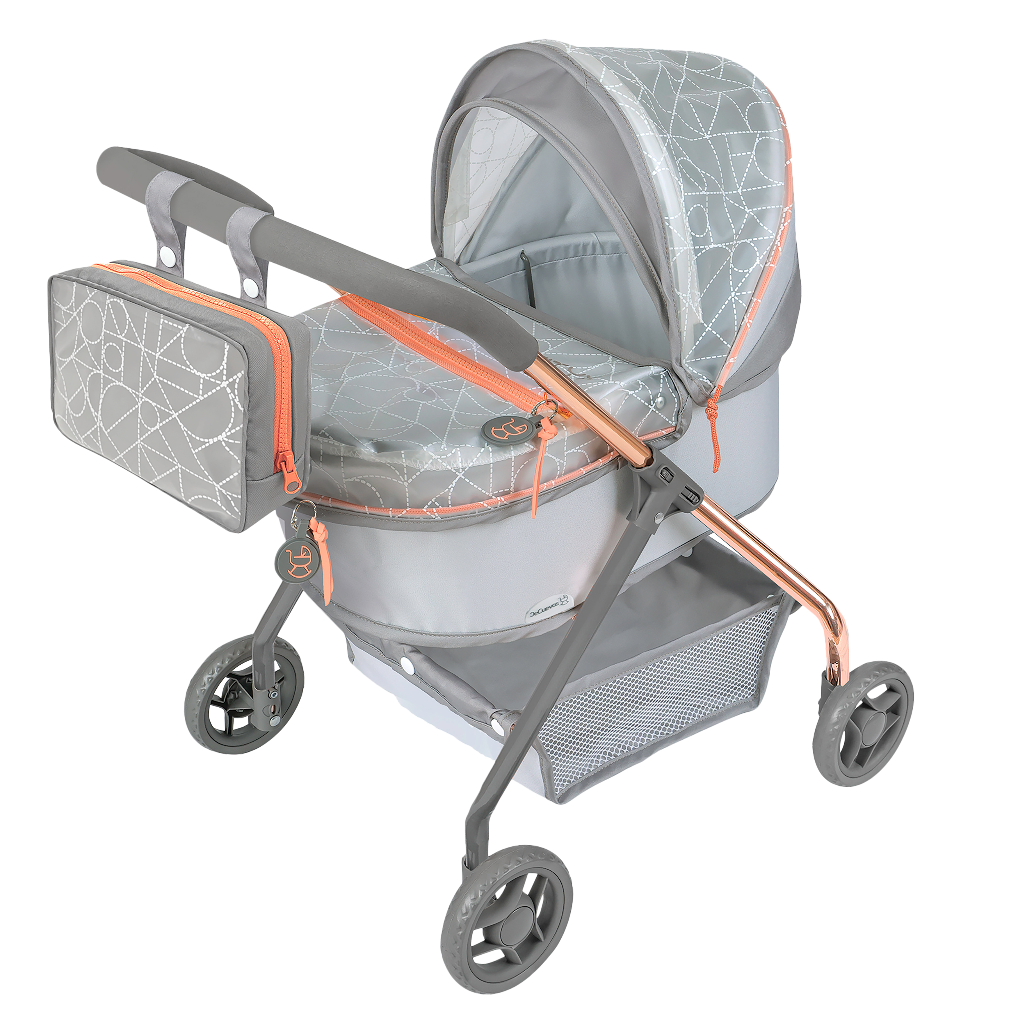 Коляска-люлька для кукол DeCuevas Toys 86077 - фото 1