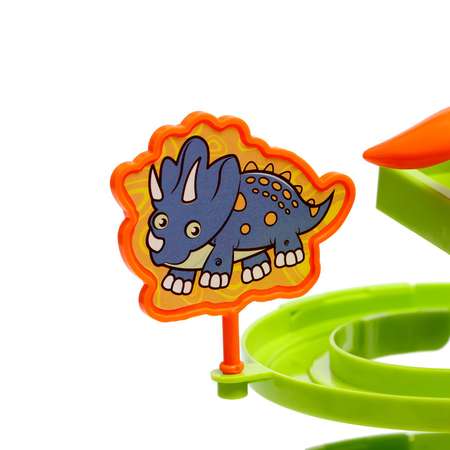 Развивающая игрушка Sima-Land «Горка динозавриков» световые и звуковые эффекты