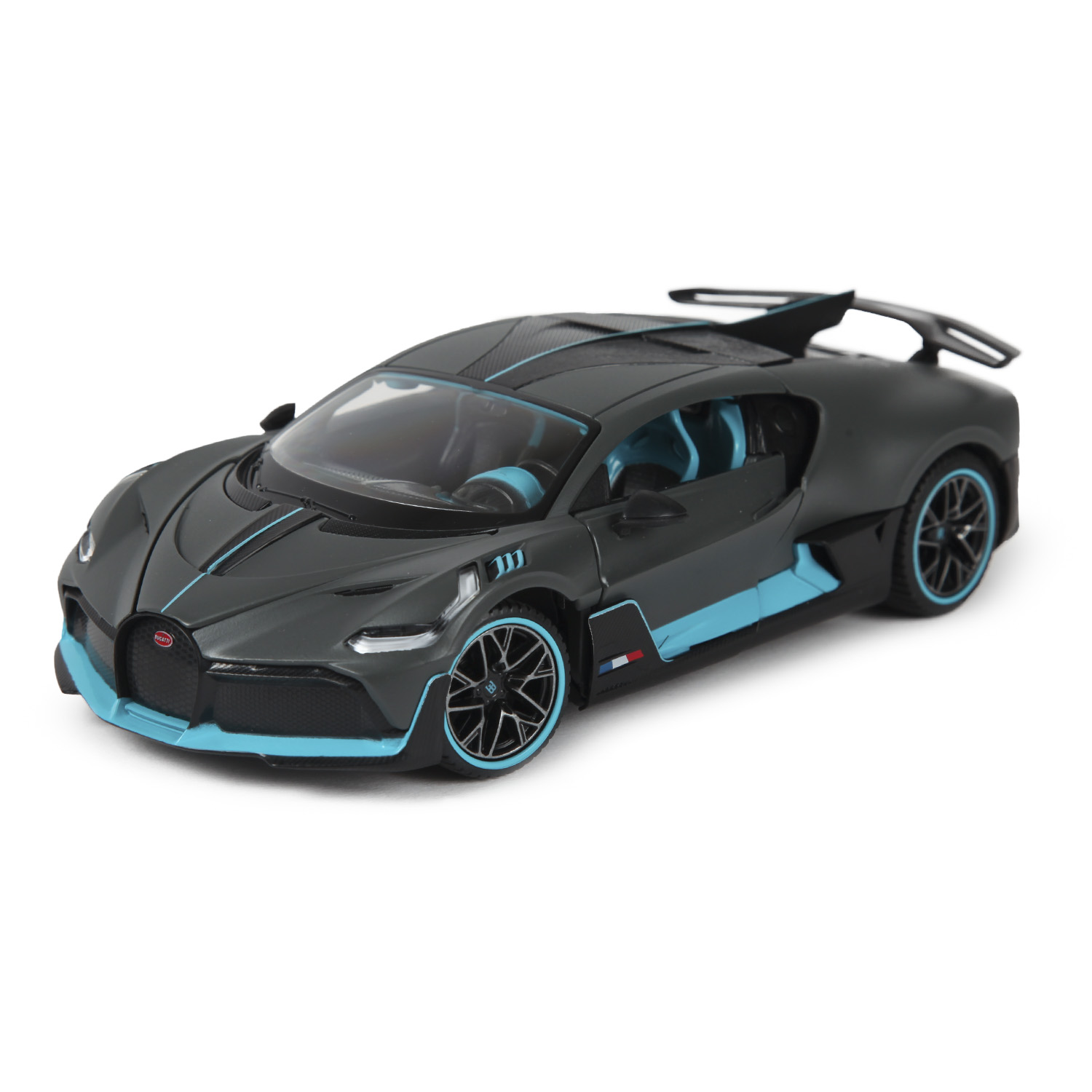 Машина Rastar 1:24 Bugatti Divo Серая 63900