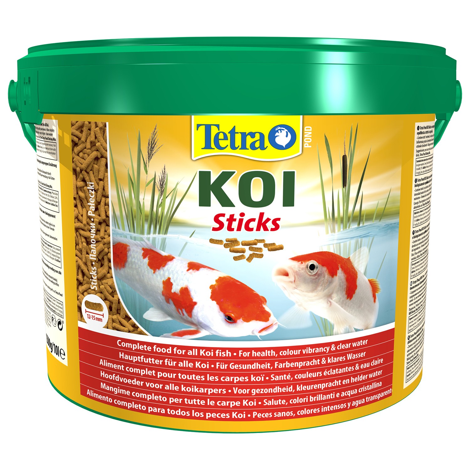 Корм для рыб, Tetra Pond Koi Sticks, 10 л