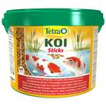 Корм для рыб Tetra 10л Koi Sticks основной корм для кои палочки