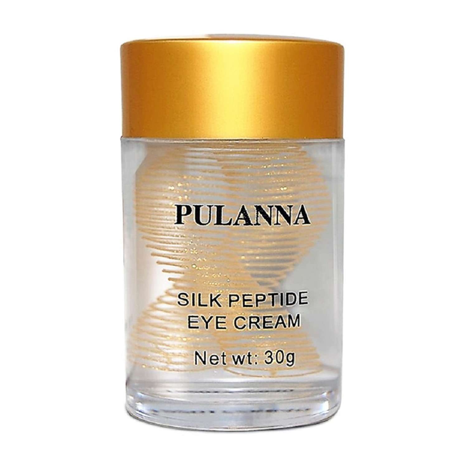 Крем для век PULANNA от морщин с пептидами шелка гиалуроновой кислотой витамином Е- Silk Peptide Eye Cream 30г - фото 2