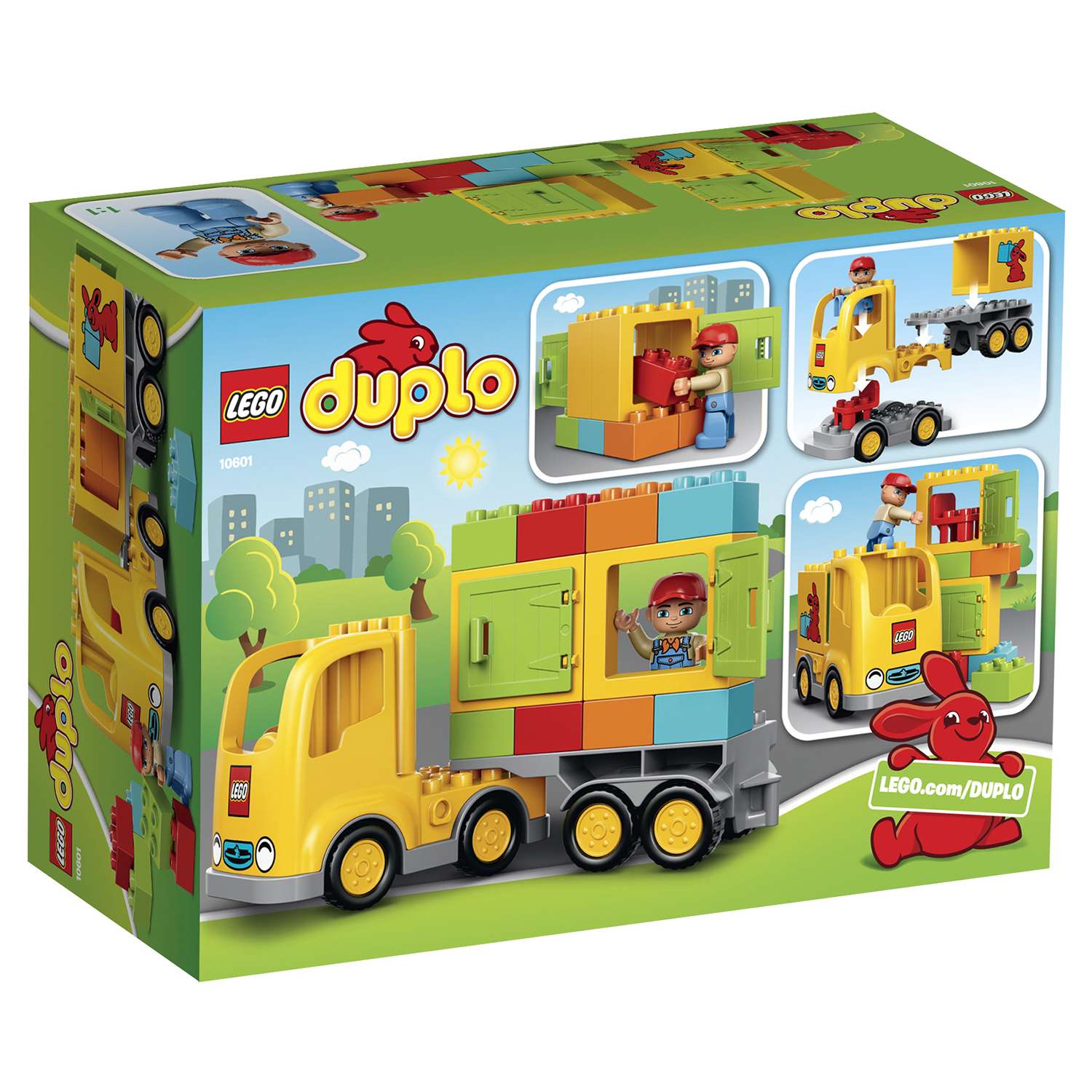Конструктор LEGO DUPLO Town Желтый грузовик (10601) - фото 3