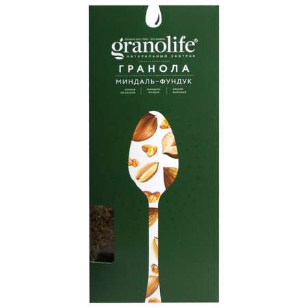 Гранола Granolife миндаль-фундук 400г