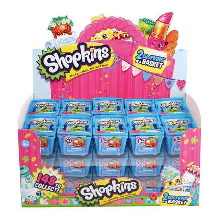 Набор фигурок Shopkins 2шт в непрозрачной упаковке (Сюрприз)