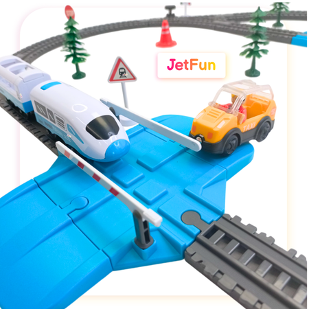 Железная дорога JetFun С аксессуарами