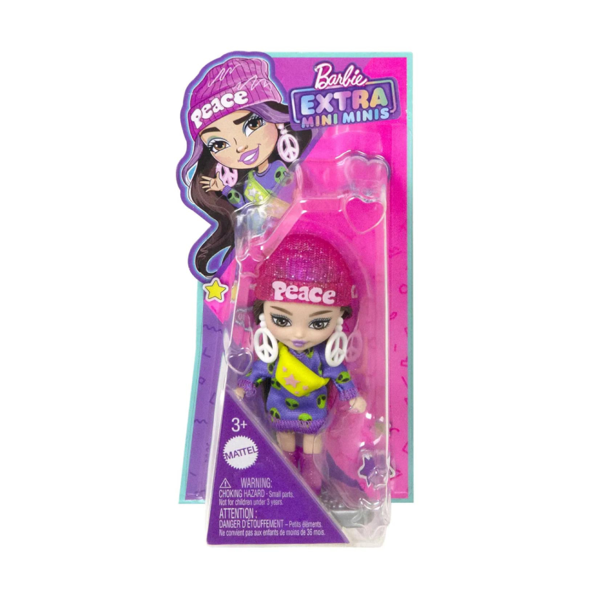 Кукла мини Barbie Extra Minis 00-00019155 - фото 4