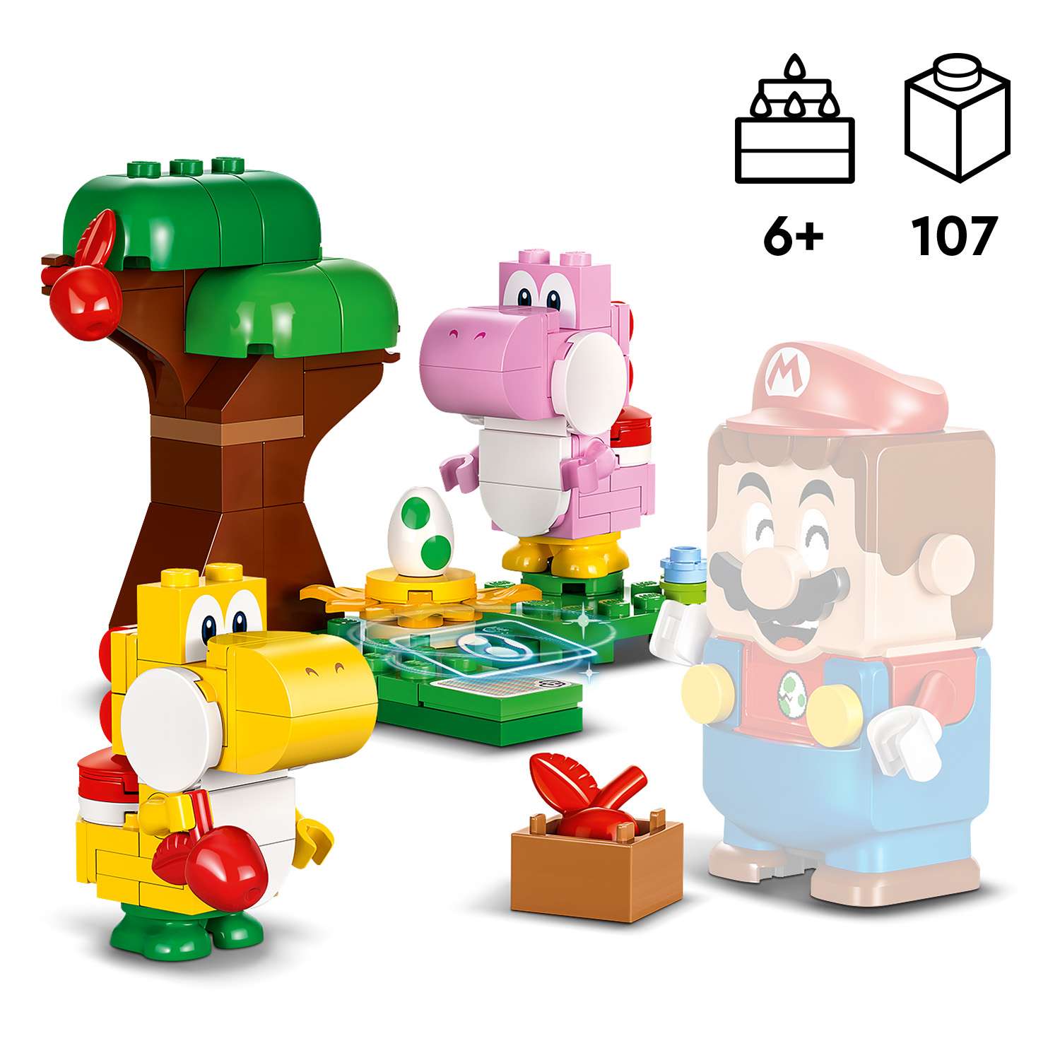 Конструктор LEGO Super Mario Набор Яичный лес Йоши 71428 - фото 3