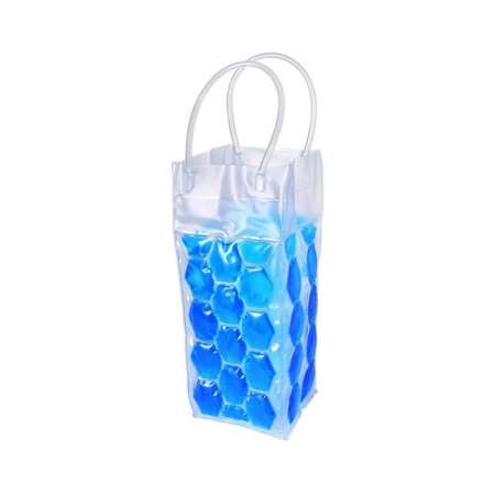 Пакет для охлаждения бутылок Uniglodis синий неон