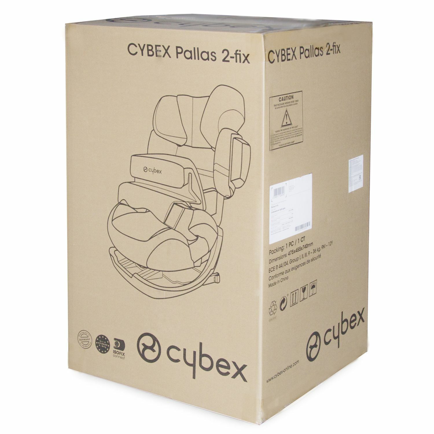 Автокресло Cybex Pallas 2-Fix Cobblestone 515111006 - фото 6