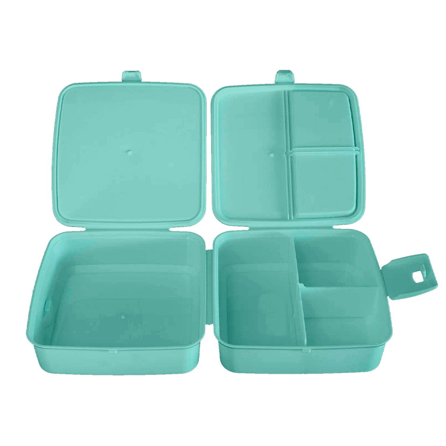 Ланч-бокс elfplast Bento фисташковый детский 15х15х9 см - фото 5