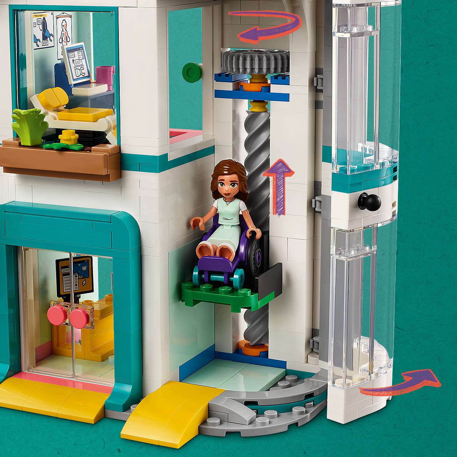 Конструктор LEGO Friends Городская больница Хартлейк 42621 - фото 10