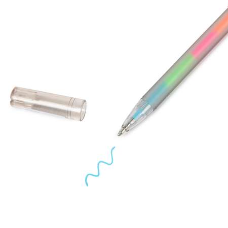 Ручка гелевая Maxleo Bear Rainbow 0.5мм Цветная ZF3229-2
