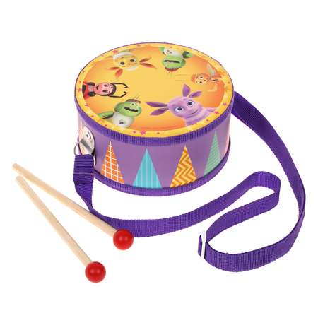 Барабан Mapacha музыкальный инструмент развивающая игрушка для малышей. Лунтик